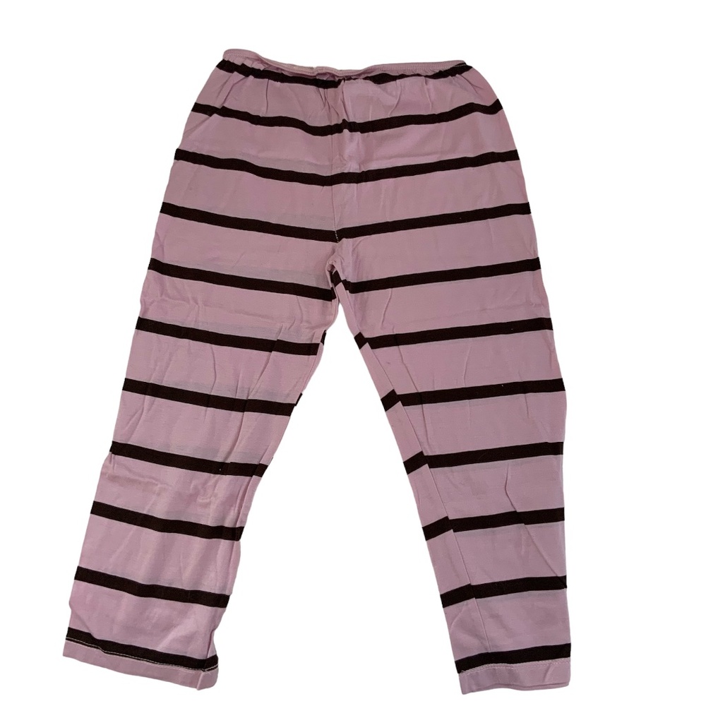 BU AND THE DUCK PANTS LILAC AND BROWN STRIPE